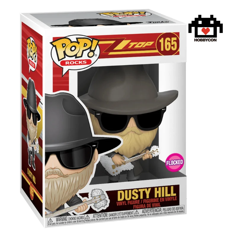 ZZ Top-Dusty Hill-165-Hobby Con-Funko Pop