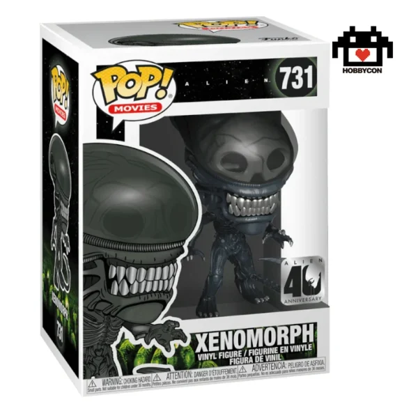 Alien-Xenomorph-731-40 Aniversario-Hobby Con-Funko Pop