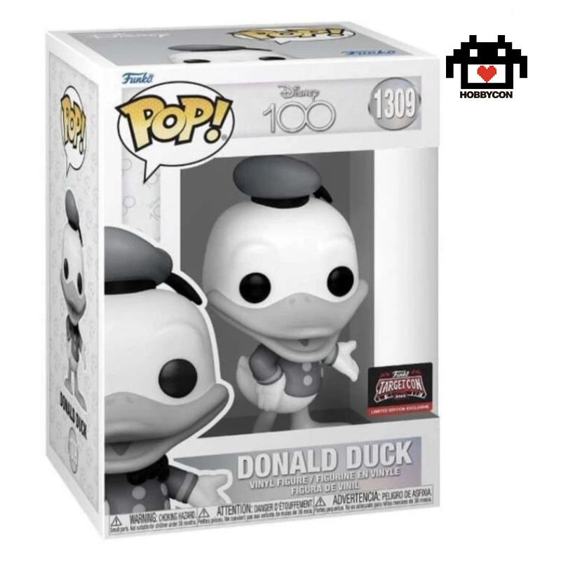 Disney 100-Donald Duck-Hobby Con-Funko Pop-Target Con