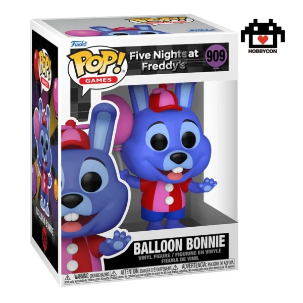 Five Nights At Freddys-Balloon Bonnie-909-Hobby Con-Funko Pop