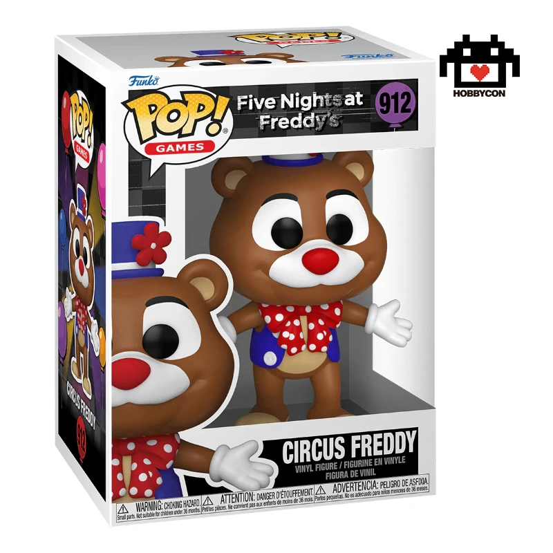 Five Nights At Freddys-Circus Freddy-912-Hobby Con-Funko Pop