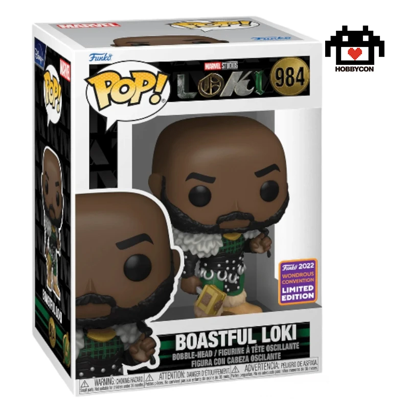 Loki-Boastful Loki-984-Wondrous Conventions-Hobby Con-Funko Pop