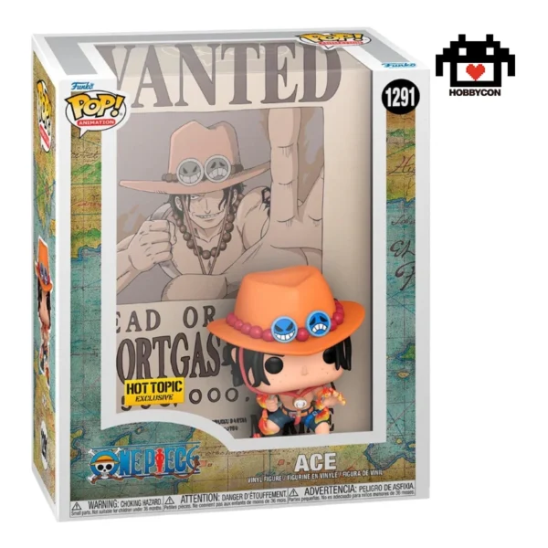 One Piece-Ace-1291-Hobby Con-Hot Topic-Funko Pop