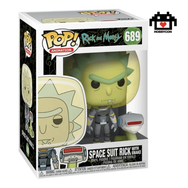 Rick and Morty-Space Suit-Rick-689-Hobby Con-Funko Pop