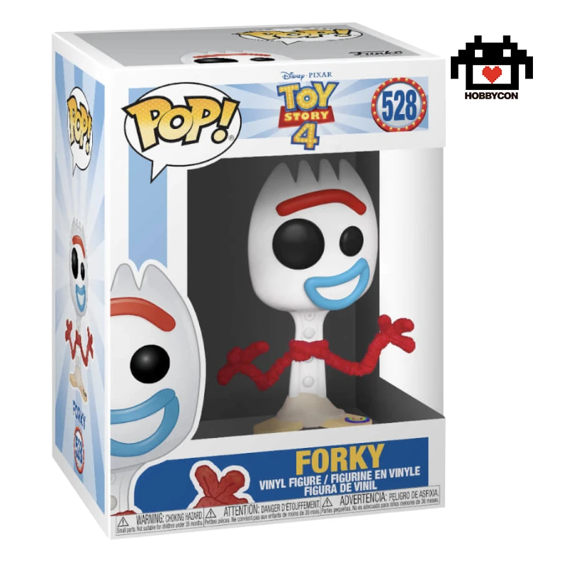 Toy Story-4-Forky-528-Hobby Con-Funko Pop