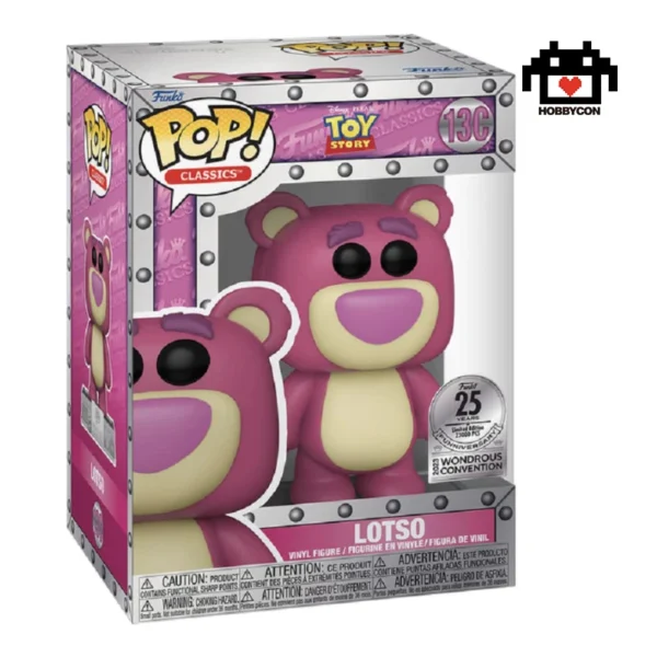 Toy Story-Lotso-Hobby Con-Funko Pop-25 Aniversario
