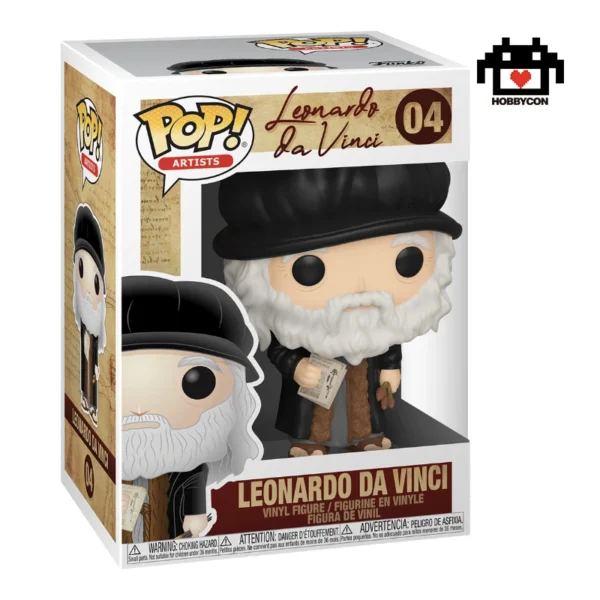 Leonardo Da Vinci-04-Funko Pop-Hobby Con