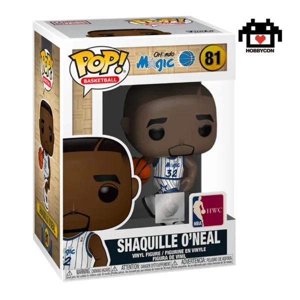 NBA-Shaquille Oneal-81-Hobby Con-Funko Pop