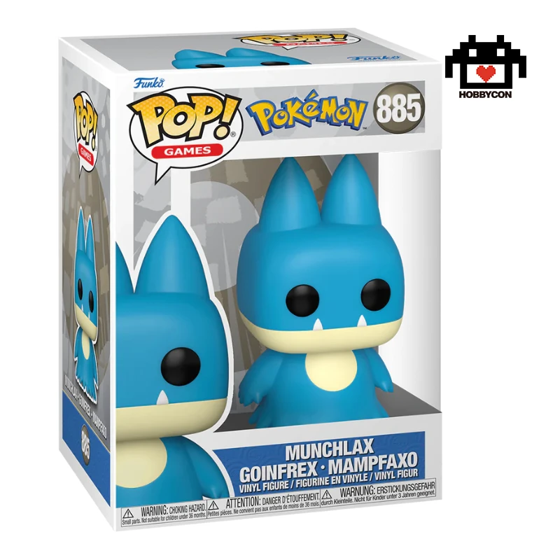 Pokemon-Munchlax-Hobby Con-Funko Pop