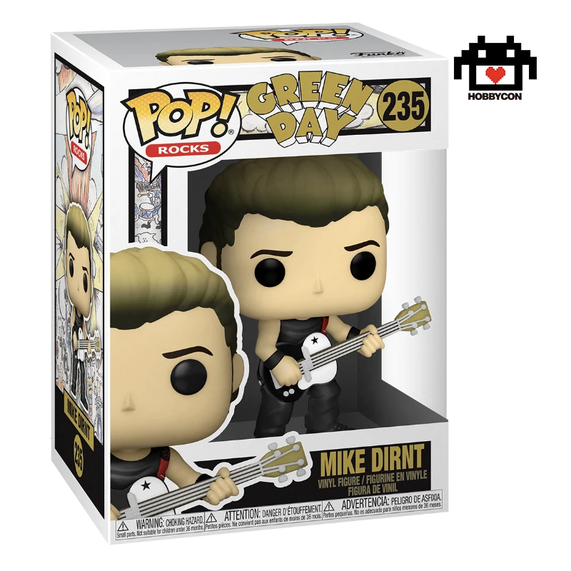 Green Day-Mike Dirnt-235-Hobby Con-Funko Pop
