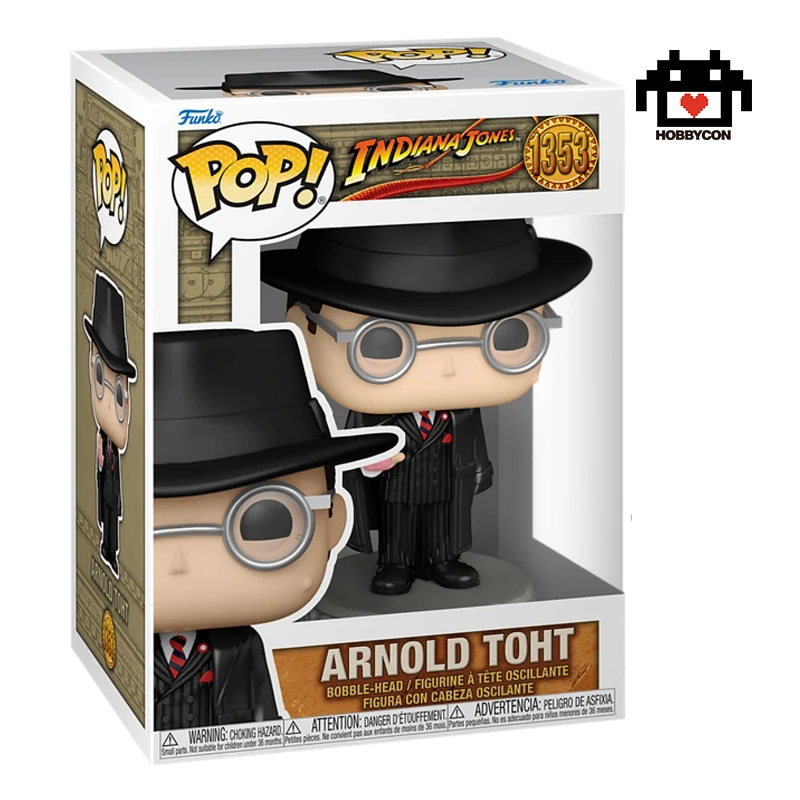 Indiana Jones-Arnold Toht-1353-Hobby Con-Funko Pop