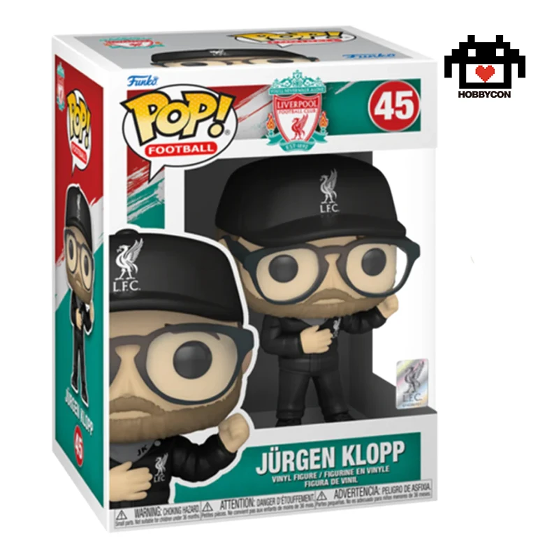 Liverpool-Jürgen Klopp-45-Hobby Con-Funko Pop