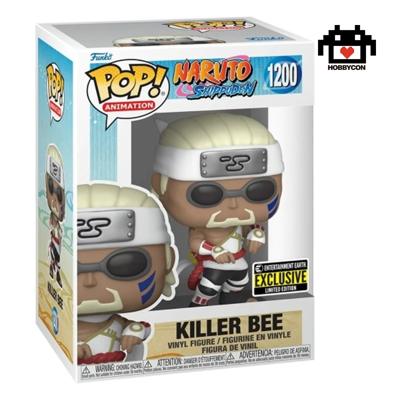 Naruto Shippuden-Killer Bee-1200-Hobby Con-Funko Pop