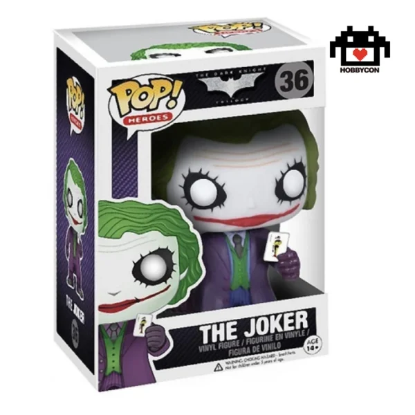 Batman-The Dark-Knight The Joker-36-Hobby Con-Funko Pop