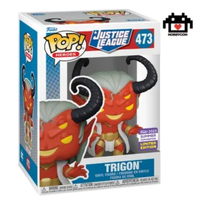 Justice League-Trigon-473-Hobby Con-Funko Pop-Summer Convention 2023