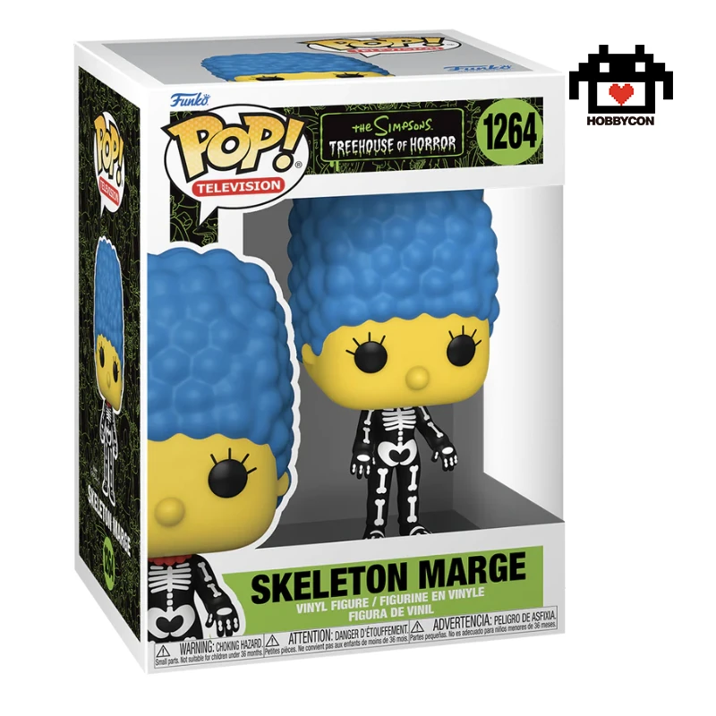 The Simpsons-Skeleton Marge-1264-Hobby Con-Funko Pop