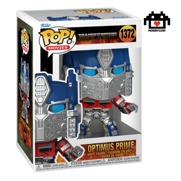 Transformers Rise of the Beasts-Optimus Prime-1372-Hobby Con-Funko Pop