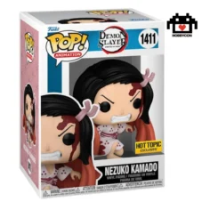 Demon Slayer-Nezuko-1411-Hot Topic-Hobby Con-Funko Pop