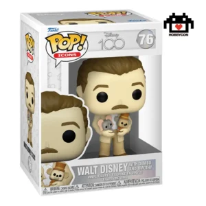 Disney-Walt Disney-Du,bo-Timothy-76-Hobby Con-Funko Pop