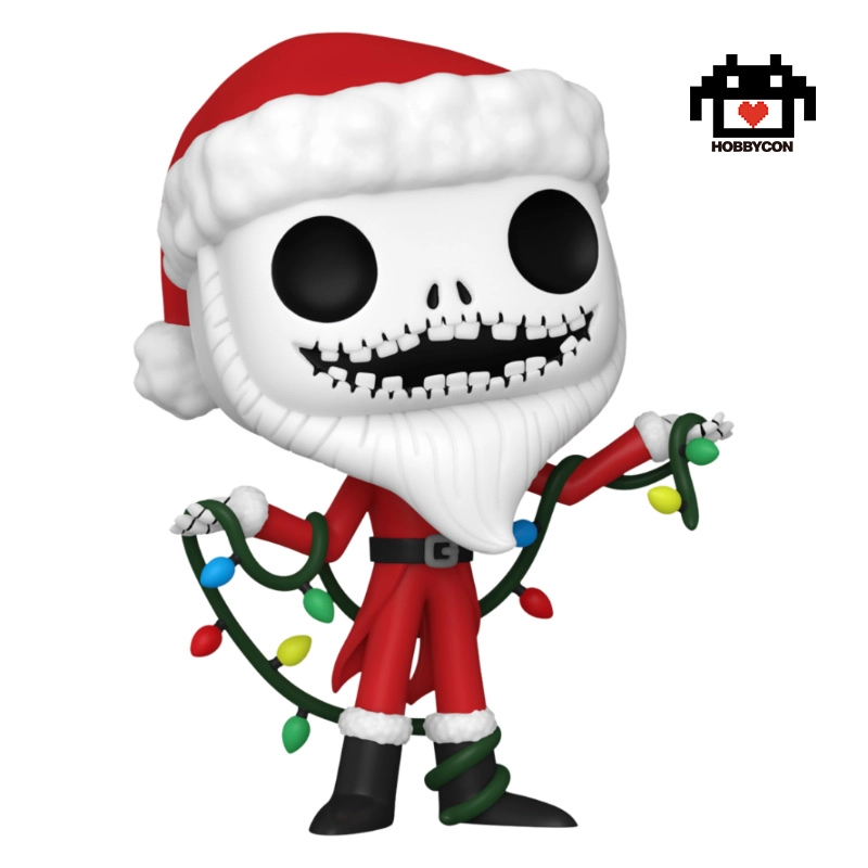 Funko – The Nightmare Before Christmas – Mr. Jack Behemoth Statuetta Snodabile 10 Cm – Stile Vintage Anni '70