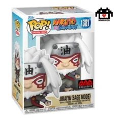 Naruto-Jiraiya-1381-Hobby Con-Funko Pop-AAA Anime Exclusive