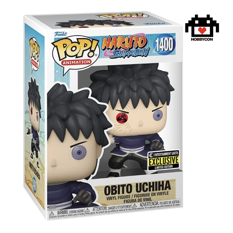 Naruto-Obito Uchiha-1400-Hobby Con-Funko Pop- Entertainment Earth