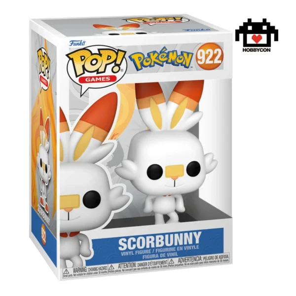 Pokemon-Scorbunny-922-Hobby Con-Funko Pop