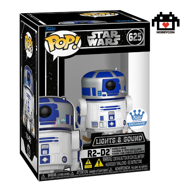 Star Wars-R2-D2-625-Hobby Con-Funko Pop