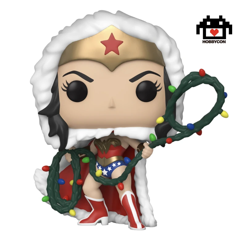 Wonder Woman-354-Hobby Con-Holiday-Funko Pop