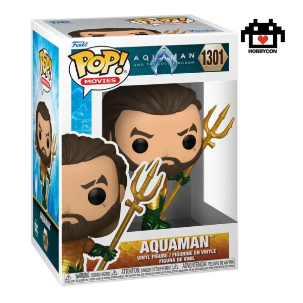 Aquaman-The Lost Kingdom-Aquaman-1301-Hobby Con-Funko Pop