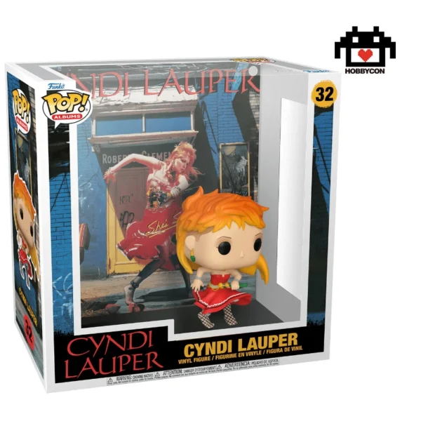 Cyndi Lauper-32-Hobby Con-Funko Pop-She's So Unusual