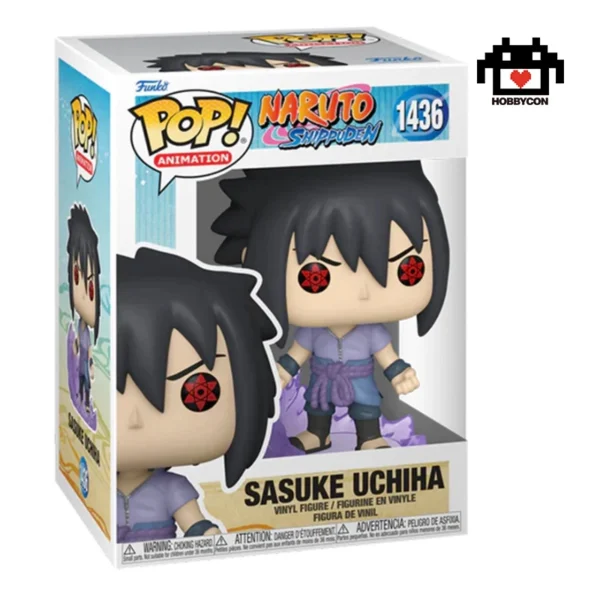Naruto-Sasuke Uchiha-1436-Hobby Con-Funko-Pop