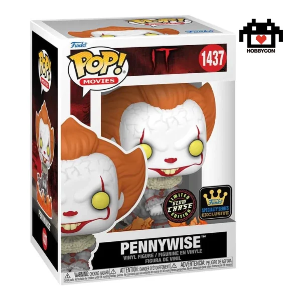 Pennywise-1437-Chase-Hobby Con-Funko Pop-Specialty Series