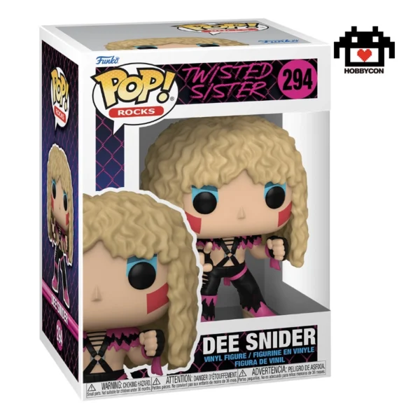 Twisted Sister-Dee Snider-294-Hobby Con-Funko Pop