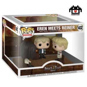 Attack on Titan-Eren-meets-Reiner-1432-Hobby Con-Funko Pop
