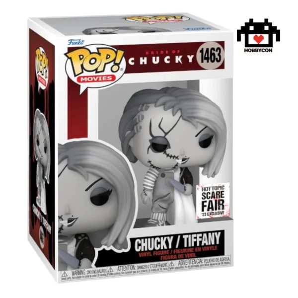 Chucky-Tiffany-1463-Hobby Con-Funko Pop-Hot Topic-Scare Fair