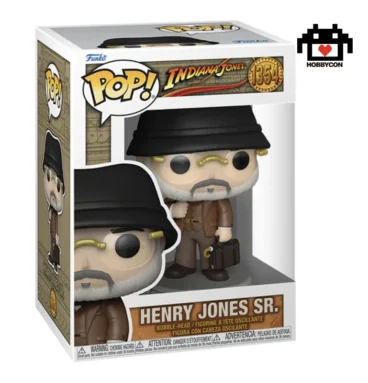 Indiana Jones-Henry Jones-1354-Hobby Con-Funko Pop