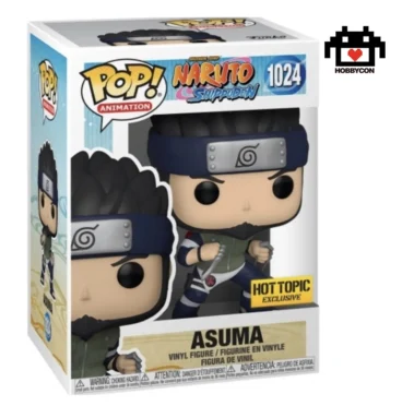 Naruto-Asuma-1024-Hobby Con-Funko Pop-Hot Topic