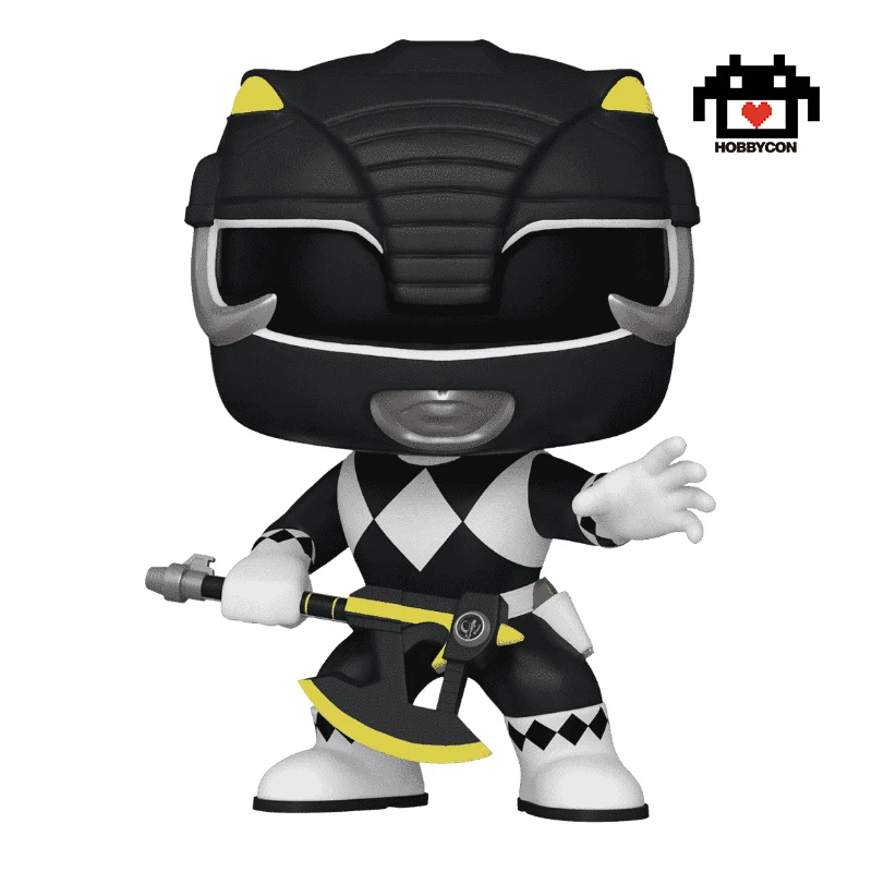 Power Rangers-Black Ranger-1371-Hobby Con-Funko Pop
