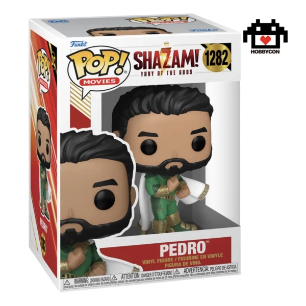 Shazam-Pedro-1282-Hobby Con-Funko Pop