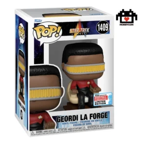 Star Trek-Geordi La Forge-1409-Hobby Con-Funko Pop-2023 Fall Convention