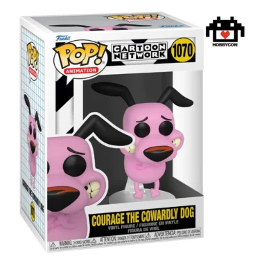 Courage-The Cowardly Dog-1070-Hobby Con-Funko Pop