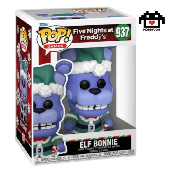 Five Nights At Freddys-Elf-Bonnie-937-Hobby Con-Funko Pop