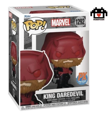 Marvel-King Daredevil-1292-Hobby Con-Funko Pop-Previews Exclusive