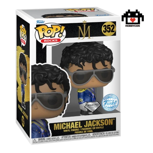 Michael Jackson-352-Hobby Con-Funko Pop