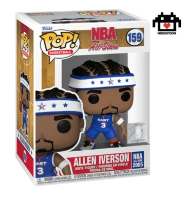 NBA-All Stars-Allen-Iverson-159-Hobby Con-Funko Pop
