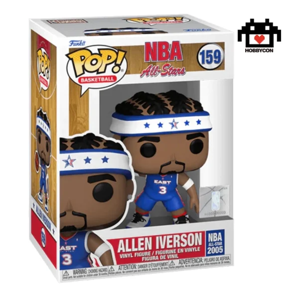 NBA-All Stars-Allen-Iverson-159-Hobby Con-Funko Pop