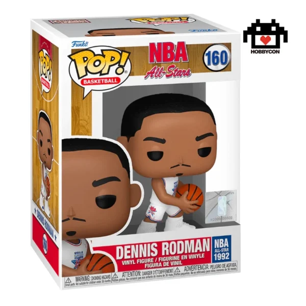 NBA-All Stars-Dennis Rodman-160-Hobby Con-Funko Pop