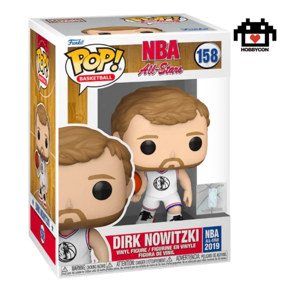 NBA-All Stars-Dirk Nowitzki-Hobby Con-Funko Pop