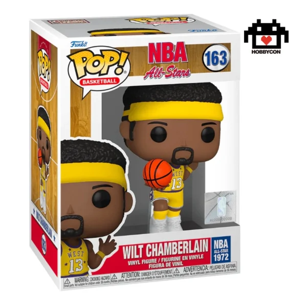 NBA All Stars-Wilt Chamberlain-163-Hobby Con-Funko Pop